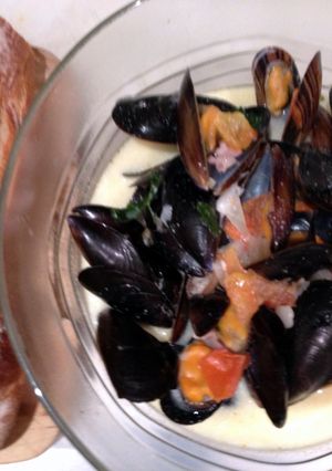 A picture of Moules Mariniere.
