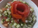 سالاد شیرازی مدل خودم