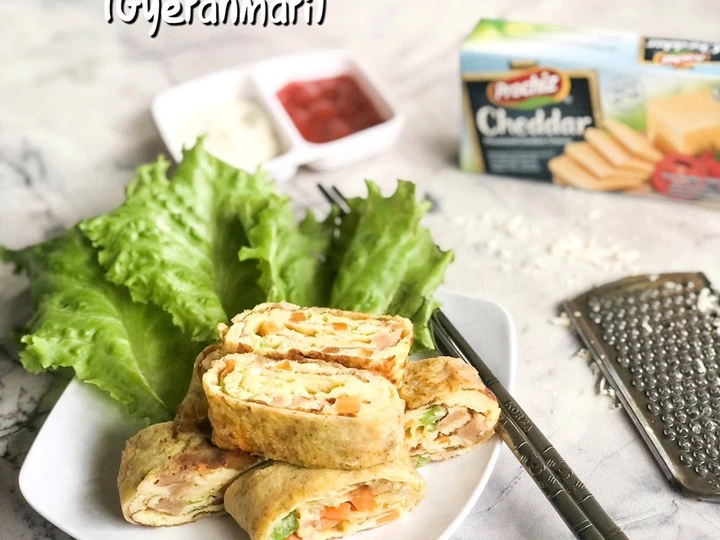 Langkah Mudah untuk Membuat Resep Korean Egg Roll (gyeranmari) yang Enak Banget Anti Ribet, Menggugah Selera