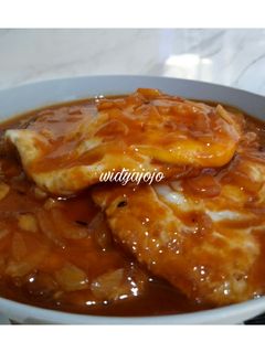 Foto resep Telur Ceplok Asam Manis