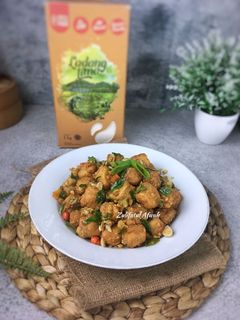 Foto resep Salted Egg Tofu Gluten-free