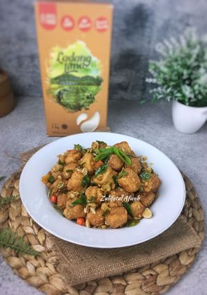 Foto resep Salted Egg Tofu Gluten-free