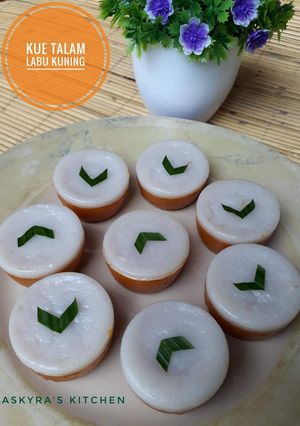 Foto resep Kue Talam Labu Kuning