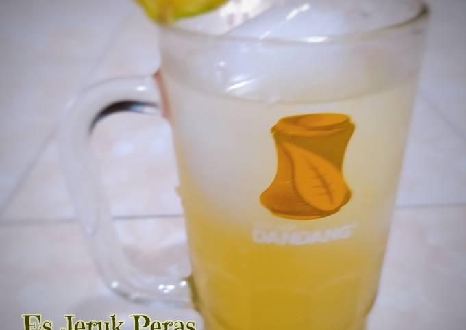 Resep: Es Jeruk Peras 🍊 Sederhana Dan Enak