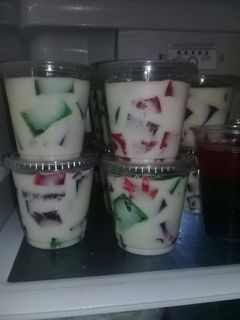 Una foto de Gelatina de mosaico económica