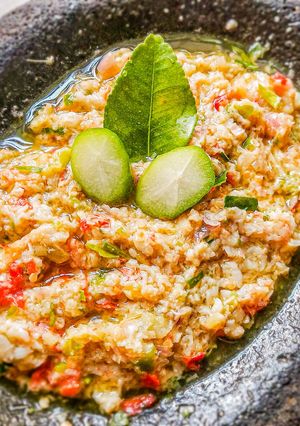 Foto resep 230. Sambal Ganja Khas Aceh (Asem Udeung)