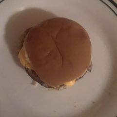 A picture of 15 Cent Diner Fried Egg Sandwich with cheese.