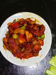 চিলি চিকেন(chilli chicken recipe in Bengali) রেসিপির প্রধান ছবি