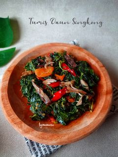 Foto resep Tumis Daun Singkong