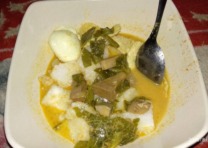 Wajib coba! Cara mudah memasak Lontong sayur dijamin lezat