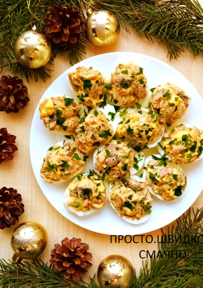 Фаршировані яйця