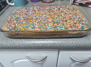 Una foto de Chocotorta