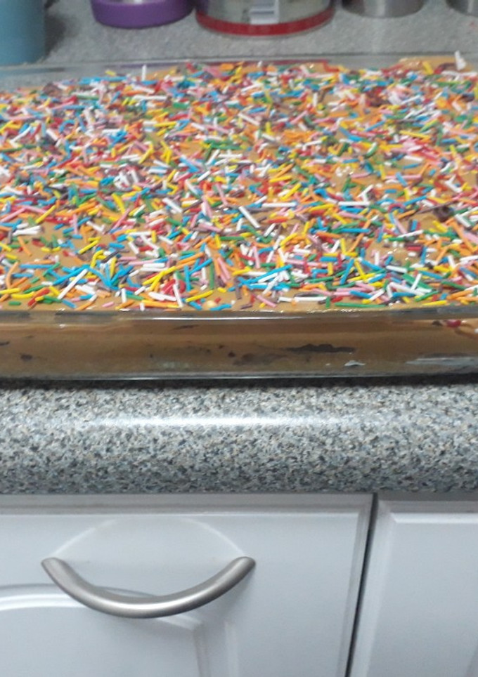 Una foto de Chocotorta