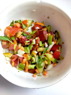 Una foto de Pico de gallo