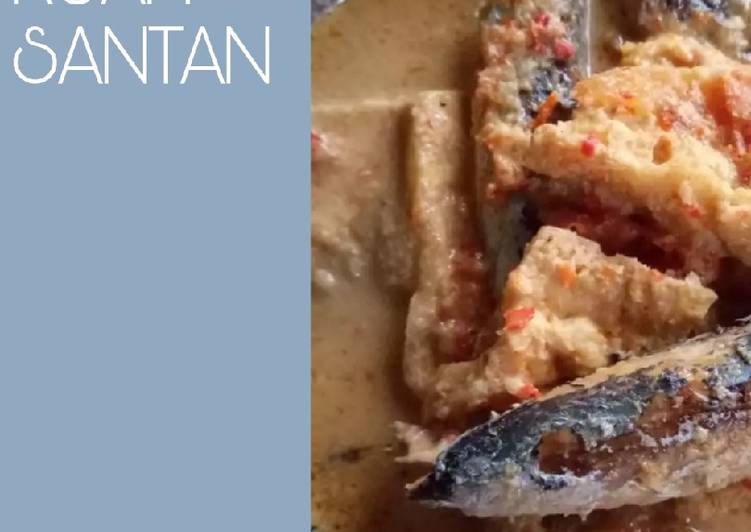 Resep Ikan Keranjang Kuah Santan, Enak