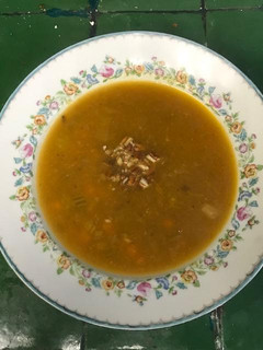 Una foto de Sopa de Nuez