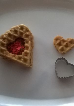 Una foto de Waffles Dulces