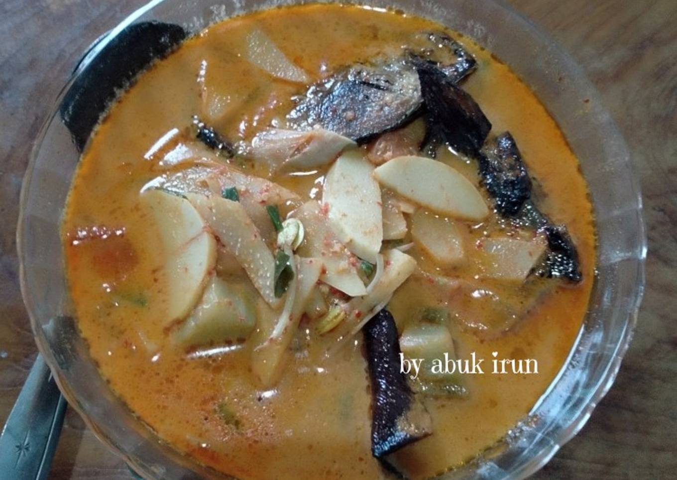 Ikan Asap Masak Santan