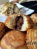 Nutella stuffed mini pan cake