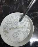 Sương sáo hạt é nước cốt dừa