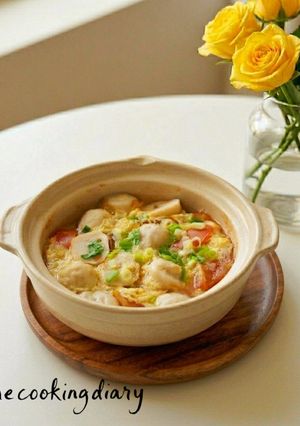 Foto resep Sup Tomat Telur