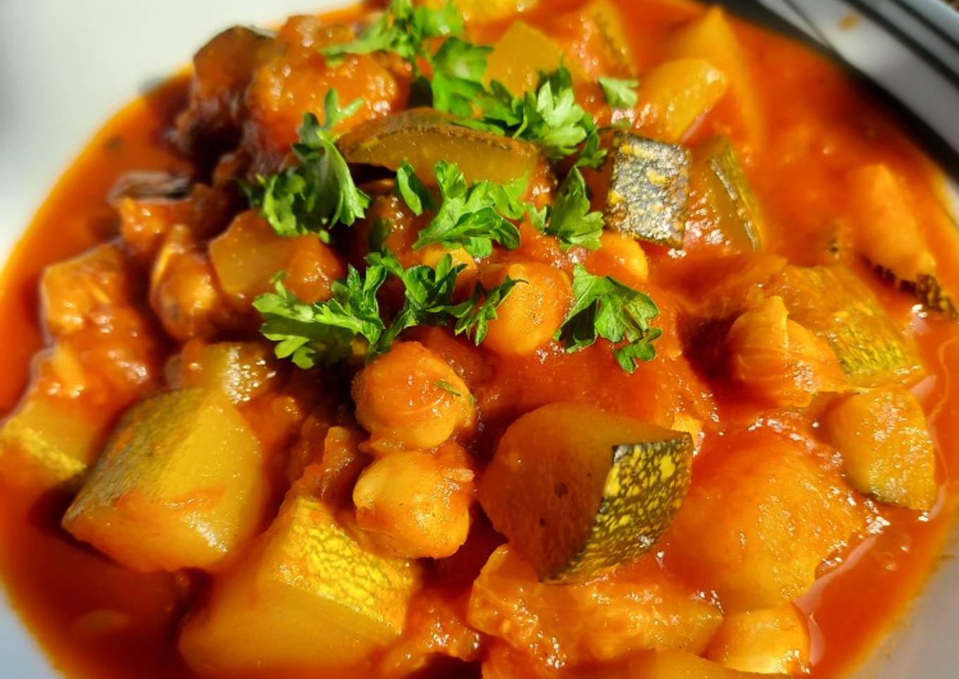 Courgettes à la Marocaine