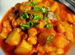 Une photo de Courgettes à la Marocaine