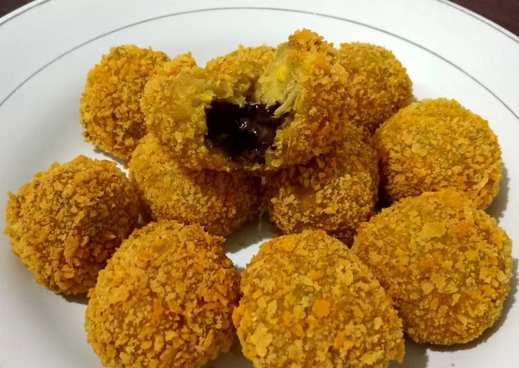 25-bola-pisang-cokelat