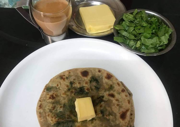 Easiest Way to Prepare Perfect Spinach Paratha