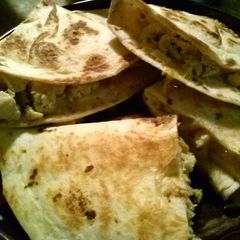 A picture of Mae's Super Easy Chicken Quesidillas.