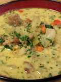 Herbed Ground Turkey Tuscan Sopa