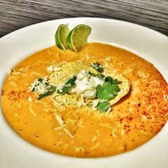 A picture of Tortilla Soup.