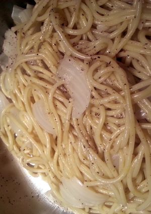 A picture of spagetti.