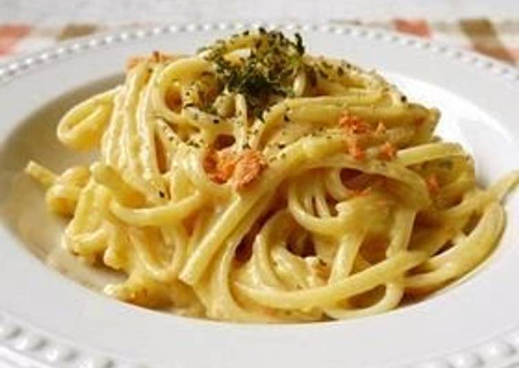 How to Prepare Recipe of Simple Salmon Carbonara