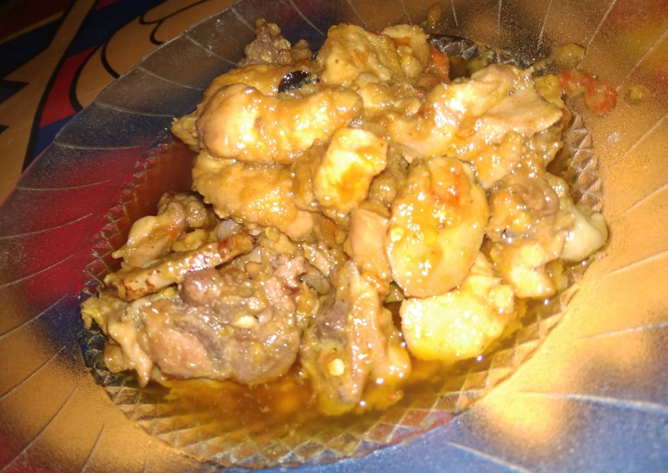 Ayam rica-rica ala mama Gibran
