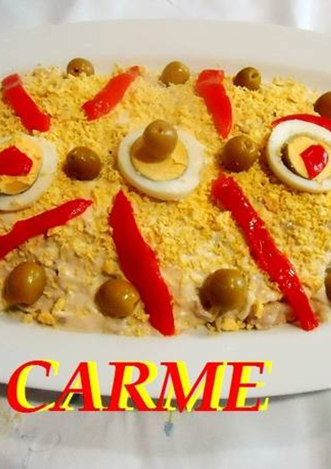 Una foto de Ensaladilla de patatas de mi niñez