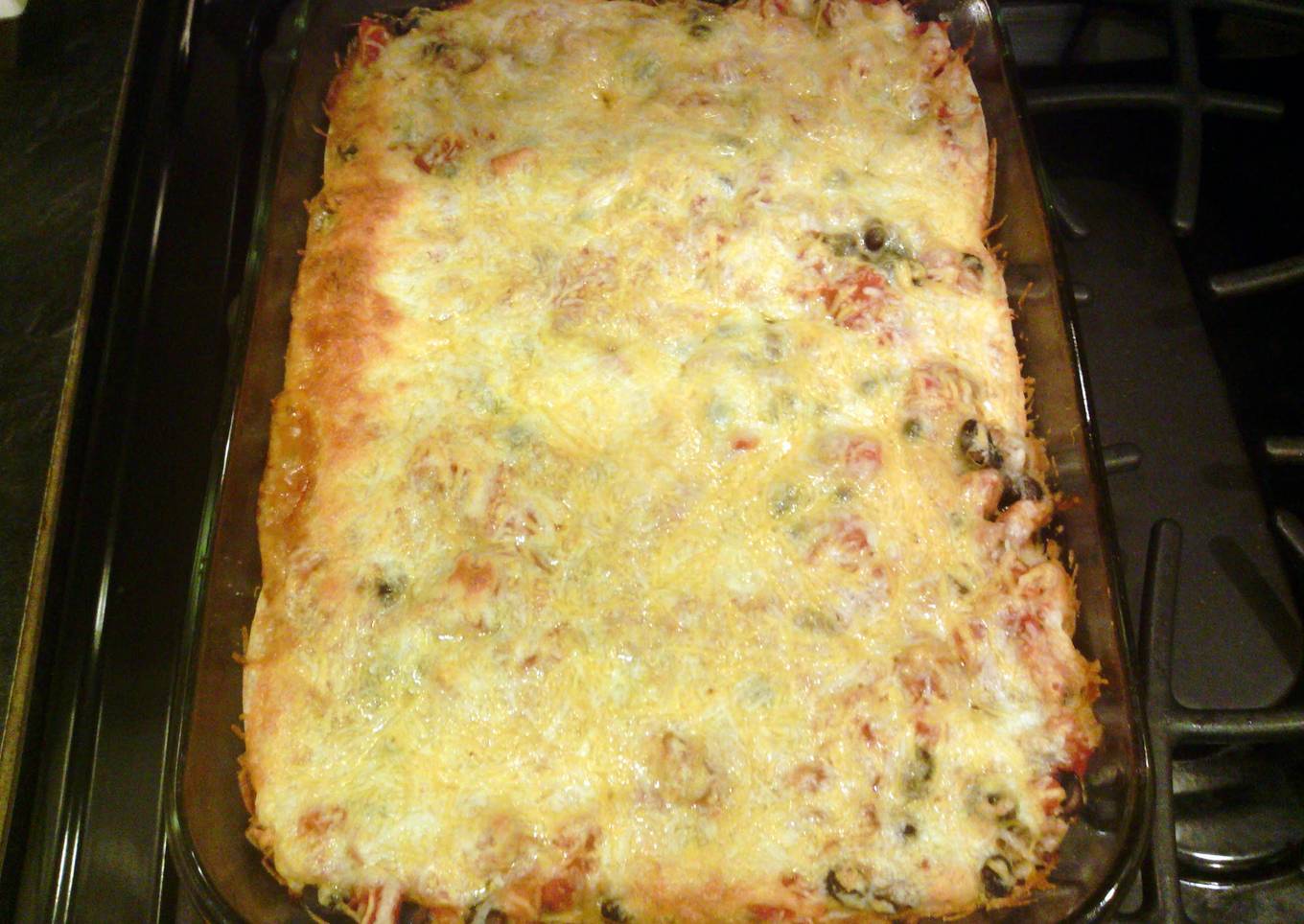 Ground Turkey Enchilada Casserole
