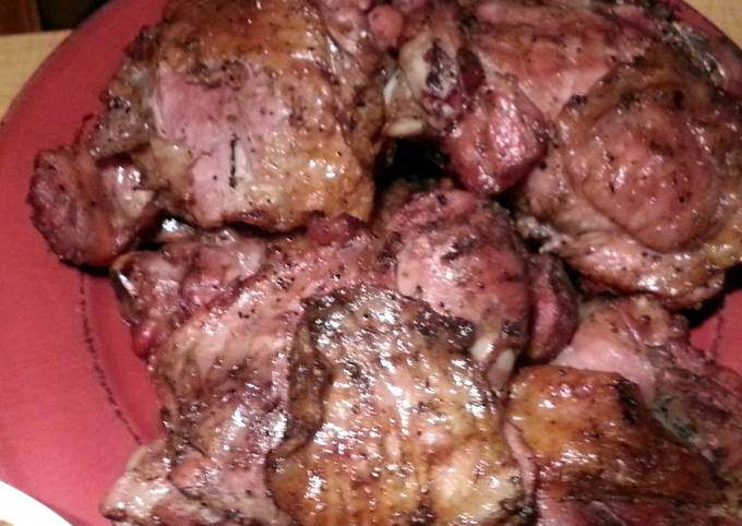 Grilled Turkey Thighs