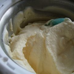 A picture of Low Calorie but Rich Vanilla Ice Cream.
