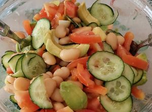 Foto di La mia super insalatona proteica