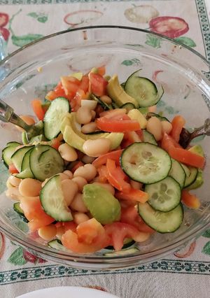 Foto di La mia super insalatona proteica