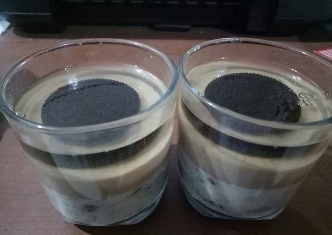 Puding Oreo Milo