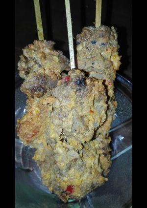 Foto resep Sate bumbu rujak