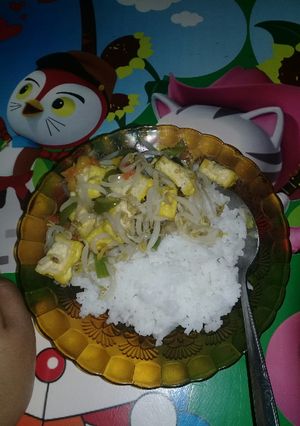 Foto resep Tumis tauge tahu cabe