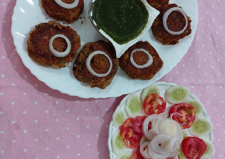 Steps to Prepare Speedy Soya beans shami kababs