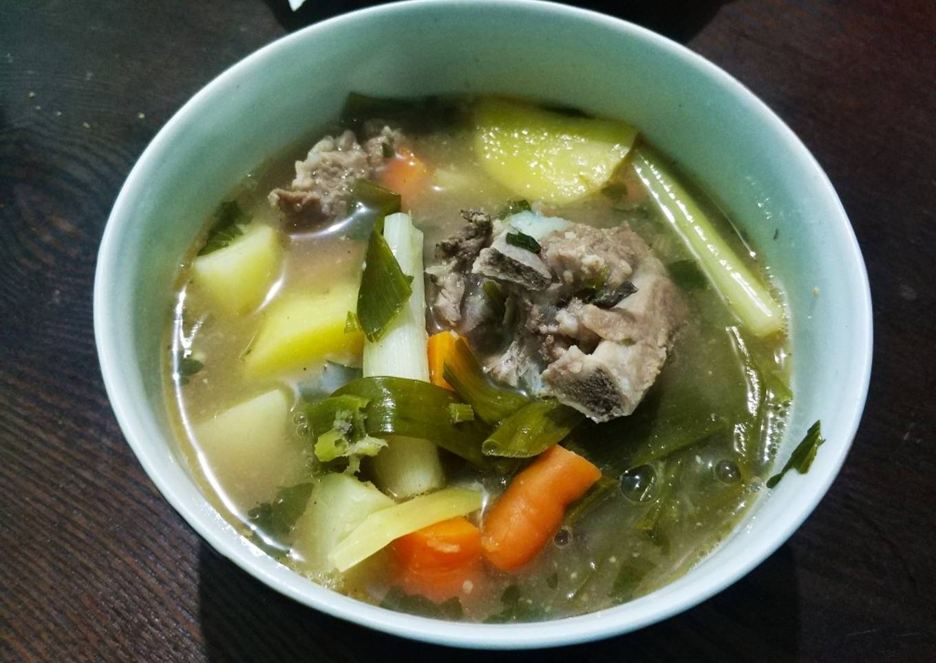 Sop Iga Babi - masakan rumah