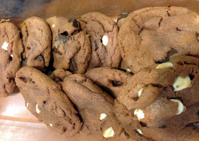 Recipe of Favorite Triple Chocolate Chunk Cookies