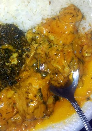 A picture of Sheree's Chicken Khorma.