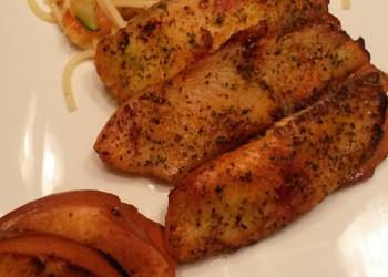 Popular Cuisine Mango Noodle Salad and Grilled Tilapia Delicious Nutritious Popular Cuisine Mango Noodle Salad and Grilled Tilapia Delicious Nutritious
