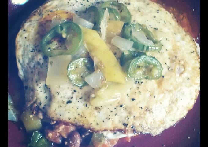 Simple Way to Prepare Super Quick Homemade huevos con chili